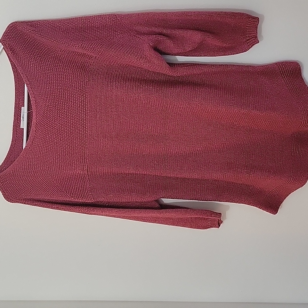 Women's Burgundy Sweater